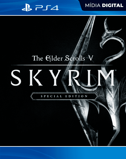The Elder Scrolls V: Skyrim Special Edition – PS4 – Mídia Digital