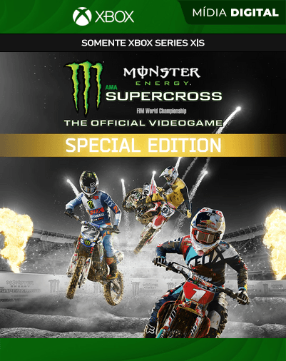 Monster Energy Supercross Special Edition – Xbox Series XS – Mídia Digital