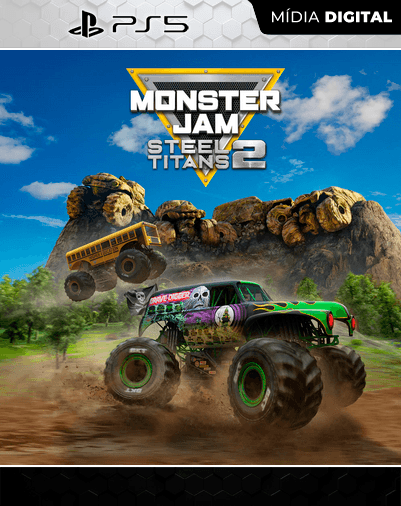 Monster Jam Steel Titans – PS5 – Mídia Digital