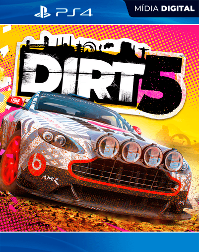 DIRT 5 – PS4 – Mídia Digital
