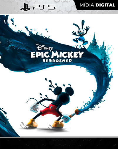 Disney Epic Mickey: Rebrushed – PS5 – Mídia Digital