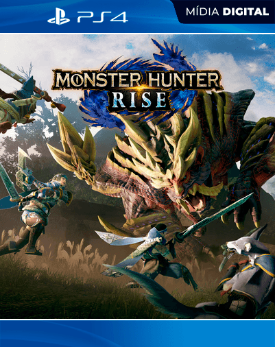 Monster Hunter Rise – PS4 – Mídia Digital