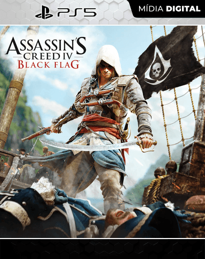 Assassin’s Creed IV Black Flag – PS5 – Mídia Digital