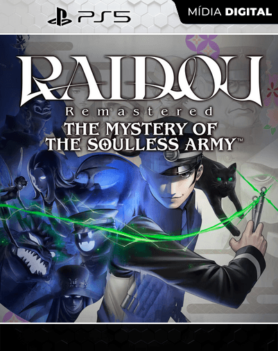RAIDOU Remastered: The Mystery of the Soulless Army – PS5 – Mídia Digital