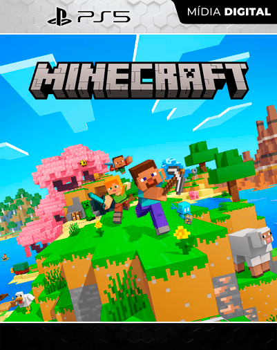 Minecraft – PS5 – Mídia Digital