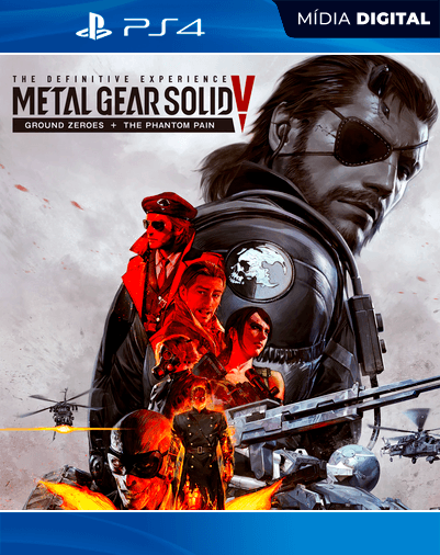 METAL GEAR SOLID V: THE DEFINITIVE EXPERIENCE – PS4 – Mídia Digital