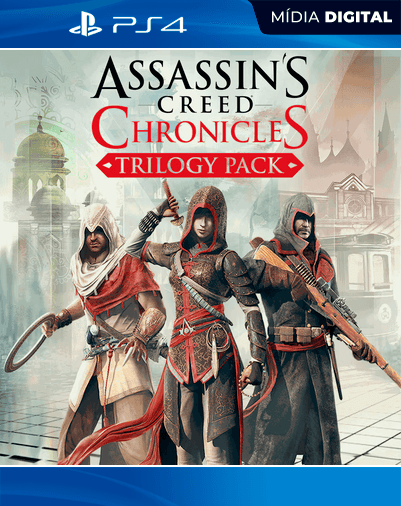 Assassin’s Creed Chronicles Trilogy – PS4 – Mídia Digital