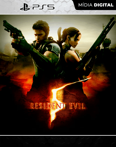 RESIDENT EVIL 5 – PS5 – Mídia Digital