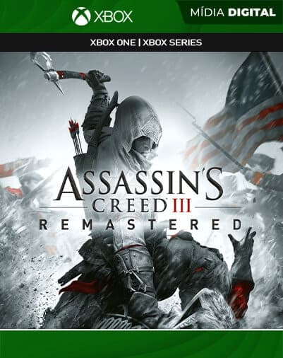 Assassins Creed III Remastered – Xbox One / XS – Mídia Digital