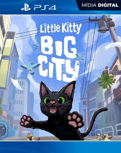 Little Kitty, Big City – PS4 – Mídia Digital