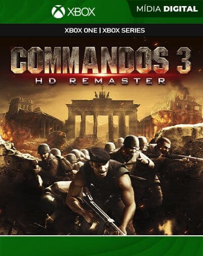 Commandos 3 – HD Remaster – Xbox One / XS – Mídia Digital