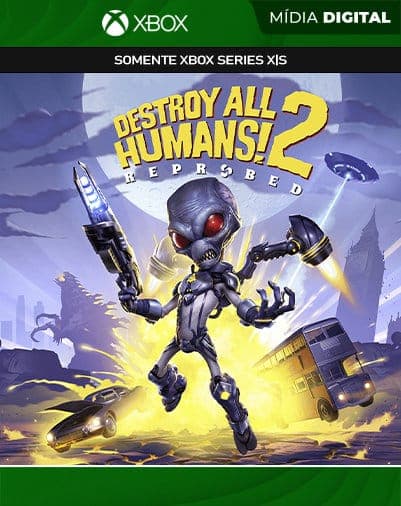 Destroy All Humans! 2 – Reprobed – Xbox Series XS – Mídia Digital