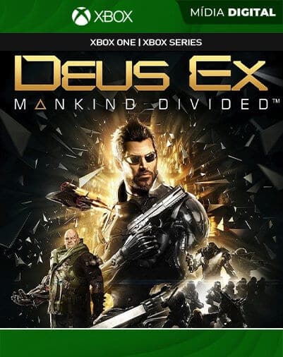 Deus Ex: Mankind Divided – Xbox One / XS – Mídia Digital