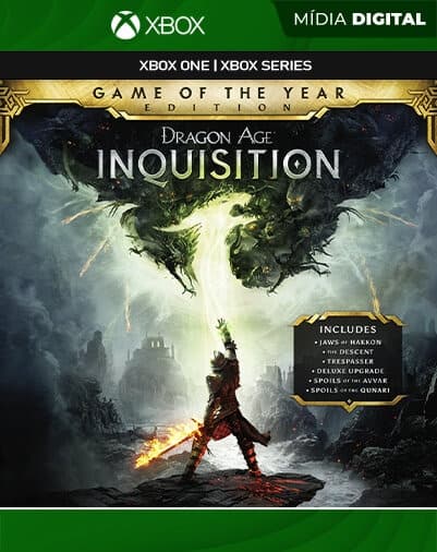 Dragon Age: Inquisition Game of the Year Edition – Xbox One / XS – Mídia Digital