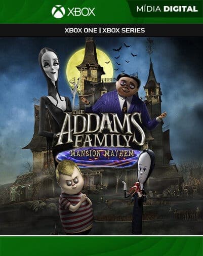 A Família Addams: Mansão da Confusão – Xbox One / XS – Mídia Digital
