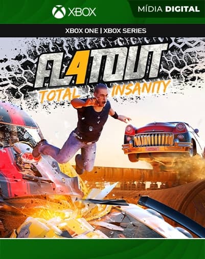 FlatOut 4 Total Insanity – Xbox One / XS – Mídia Digital