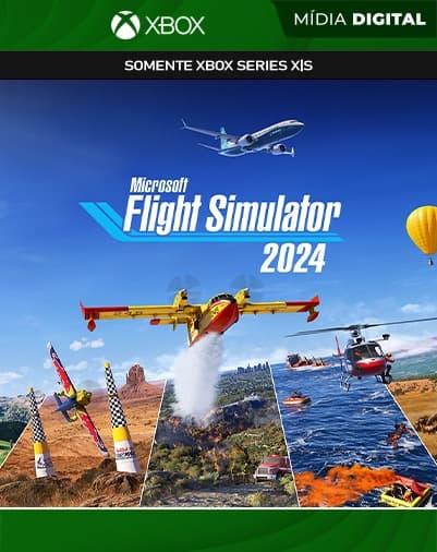 Microsoft Flight Simulator 2024 – Xbox Series XS – Mídia Digital