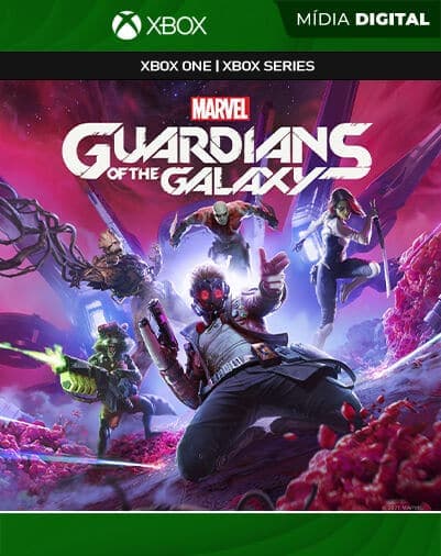 Guardiões da Galáxia da Marvel – Xbox One / XS – Mídia Digital