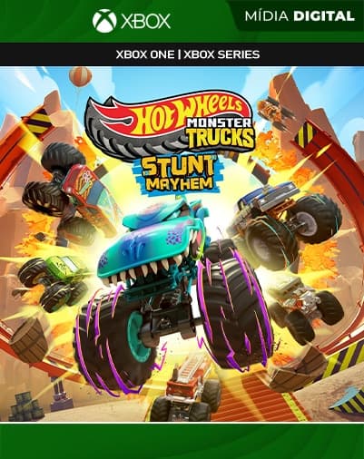Hot Wheels Monster Trucks: Stunt Mayhem – Xbox One / XS – Mídia Digital