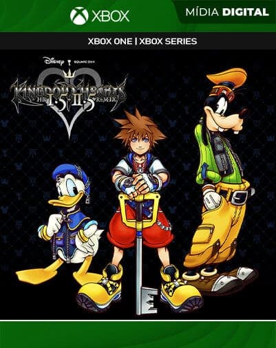 KINGDOM HEARTS – HD 1.5+2.5 ReMIX – Xbox One / XS – Mídia Digital