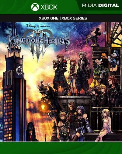 KINGDOM HEARTS Ⅲ – Xbox One / XS – Mídia Digital