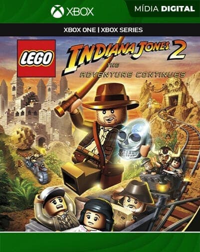 LEGO Indiana Jones 2 – Xbox One / XS – Mídia Digital