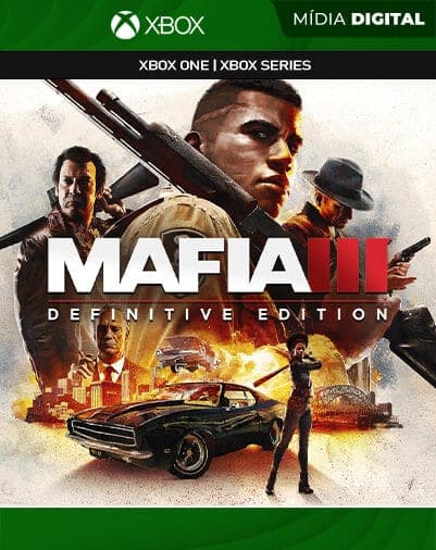 Mafia III: Definitive Edition – Xbox One / XS – Mídia Digital