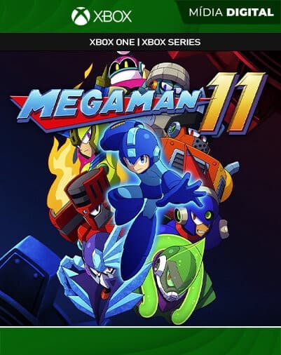 Mega Man 11 – Xbox One / XS – Mídia Digital