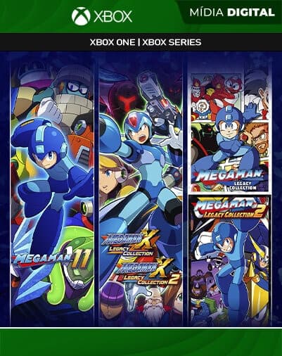 Mega Man 30th Anniversary Bundle – Xbox One / XS – Mídia Digital