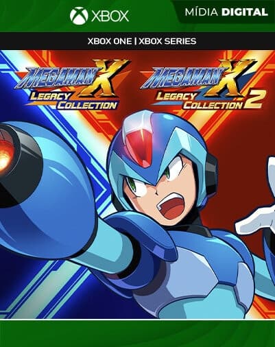 Mega Man X Legacy Collection 1+2 – Xbox One / XS – Mídia Digital