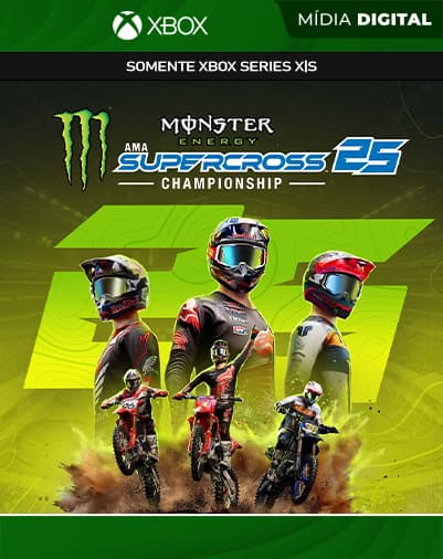 Monster Energy Supercross 25 – The Official Video Game – Xbox Series XS – Mídia Digital