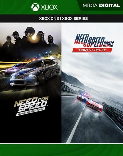 Need for Speed Conjunto Deluxe – Xbox One / XS – Mídia Digital