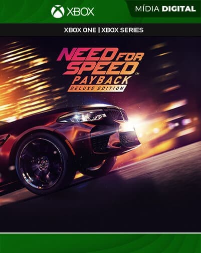 Need for Speed Payback – Deluxe Edition – Xbox One / XS – Mídia Digital