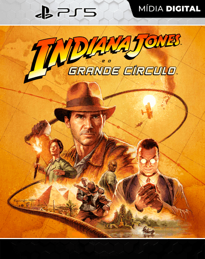 Indiana Jones e o Grande Círculo – PS5 – Mídia Digital