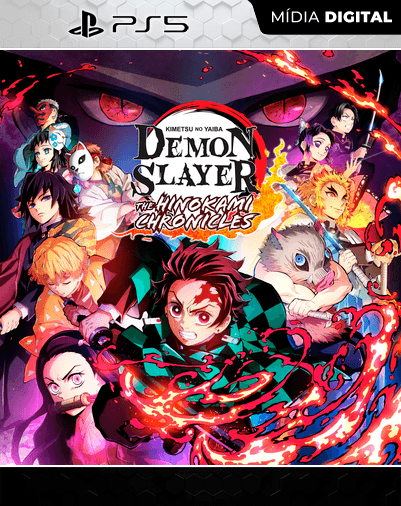 Demon Slayer -Kimetsu no Yaiba- The Hinokami Chronicles – PS5 – Mídia Digital