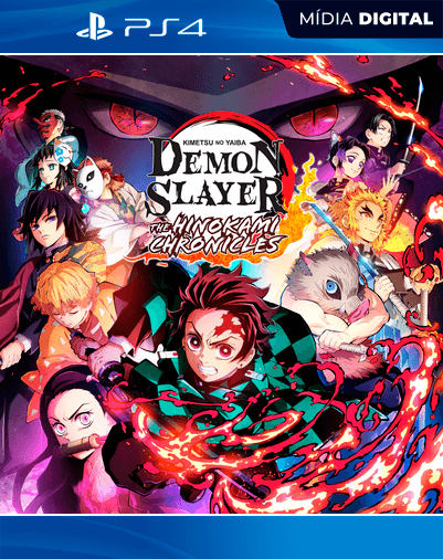 Demon Slayer -Kimetsu no Yaiba- The Hinokami Chronicles – PS4 – Mídia Digital