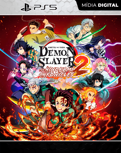 Demon Slayer -Kimetsu no Yaiba- The Hinokami Chronicles 2 – PS5 – Mídia Digital