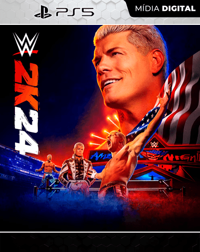 WWE 2K24 – PS5 – Mídia Digital