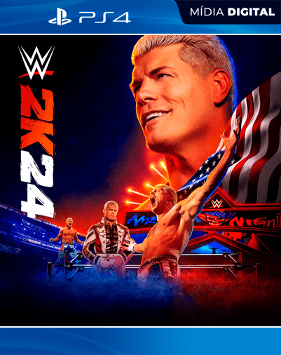 WWE 2K24 – PS4 – Mídia Digital