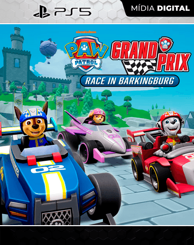 Patrulha Canina: Grand Prix – PS5 – Mídia Digital