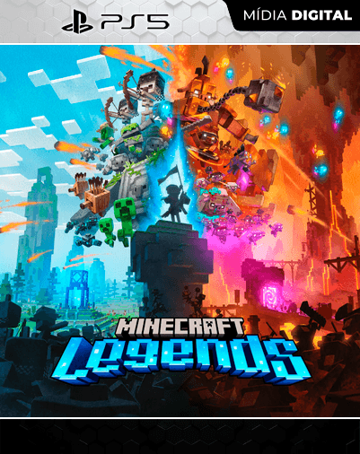Minecraft Legends – PS5 – Mídia Digital