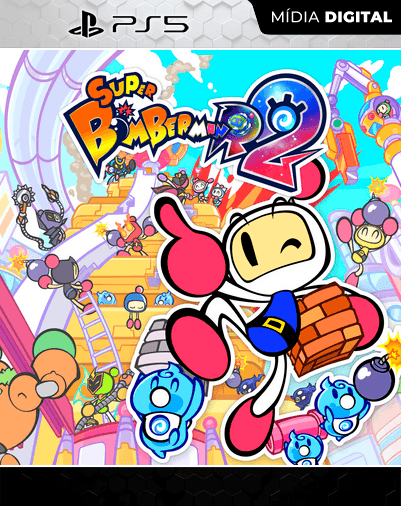 SUPER BOMBERMAN R 2 – PS5 – Mídia Digital