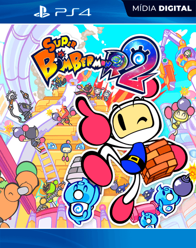 SUPER BOMBERMAN R 2 – PS4 – Mídia Digital