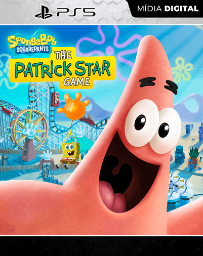 Bob Esponja: O Jogo do Patrick Estrela – PS5 – Mídia Digital