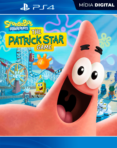 Bob Esponja: O Jogo do Patrick Estrela – PS4 – Mídia Digital