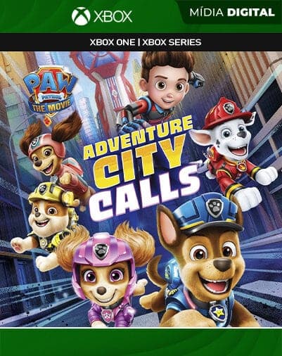 Patrulha Canina: O Filme A Cidade da Aventura está chamando – Xbox One / XS – Mídia Digital