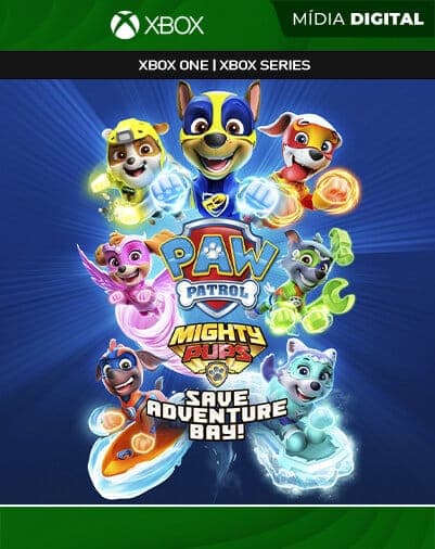 Patrulha Canina: Super Filhotes Salvam a Baía da Aventura – Xbox One / XS – Mídia Digital