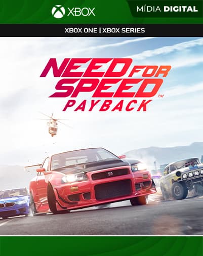 Need For Speed Payback – Xbox One / XS – Mídia Digital