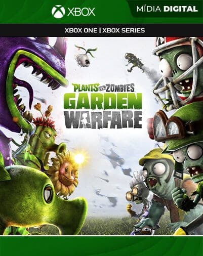 Plants vs. Zombies Garden Warfare – Xbox One / XS – Mídia Digital