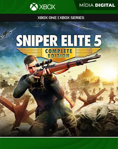 Sniper Elite 5: Complete Edition – Xbox One / XS – Mídia Digital